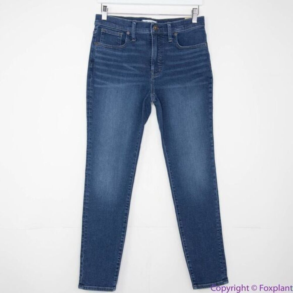 NEW Madewell 9" Mid-Rise‎ Skinny Jeans in Orland Wash: TENCEL™ Denim 30